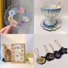 Dried Flowers Real Natural Plant Pressed Flower For Epoxy Resin Filling DIY Keychain Pendant Silicone Mold Jewelry Making Crafts