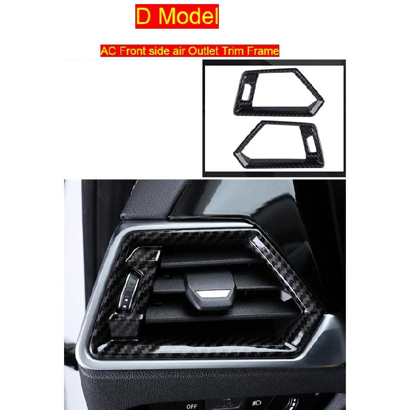 Auto Styling Carbon Faser Verstauen Aufräumen Armlehne Box Schützen Aufkleber Abdeckungen Für BMW 3 Serise G20 G28 Innen Auto