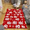 1Pc Santa Claus Gifts Winter Night Rug Office Carpet Indoor Outdoor Doormat Nonslip Soft And Comfortable Living Room Christmas Halloween Gift D9183