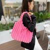 New Niche Design Portable Vest Bag Simple Solid Color Plush Tote Bag New Shoulder Armpit Bag