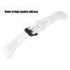 Ersatz-Silikon-Sportarmband Armband für Vivosmart HR (Weiß)