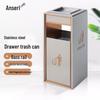 Stainless Steel Commercial Ashtray Trash Can