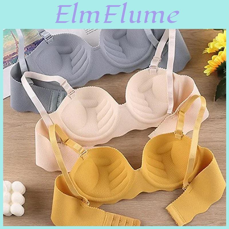 Bras Push Sexy Up Seamless Underwear Women Solid Color Wireless Lingerie Feamle Onepieces Gather Convertible Straps Brassiere