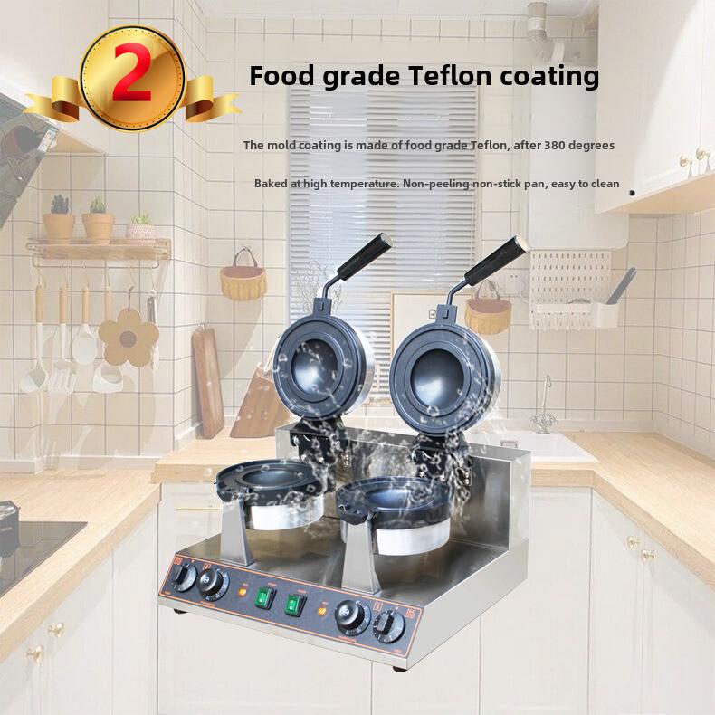 220V Μηχανή Χάμπουργκερ Μηχανή Μπέργκερ Μηχανή Βάφλας Παγωτού Πρέσα Πανίνι Ψήσιμο