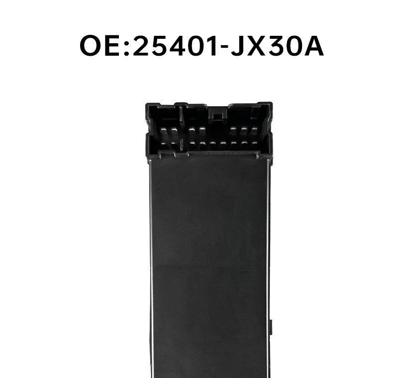 25401-JX30A: Compatible with Nissan NV200 Driver's Side Window Regulator Switch