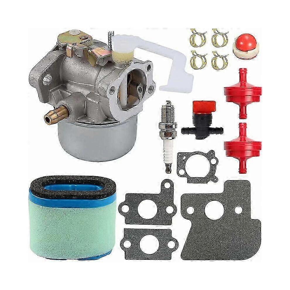698055 Replacement Carburetor for Briggs & Stratton 690152 694203 121602 121607 121612 Engines with 697029 690610 Air Filter Gaskets Fuel Filter
