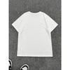 European sizes Creative Pattern, Men'S Casual Crew-Neck T-Shirt, Medium Stretch, Summer Short-Sleeved Top, Stylish And Versatile