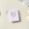 1Pc Cute Bow Photo Album 3 Inch Love Heart Hollow Picture Storage Case Kpop Card Binder Name Card Book Photocard Holder