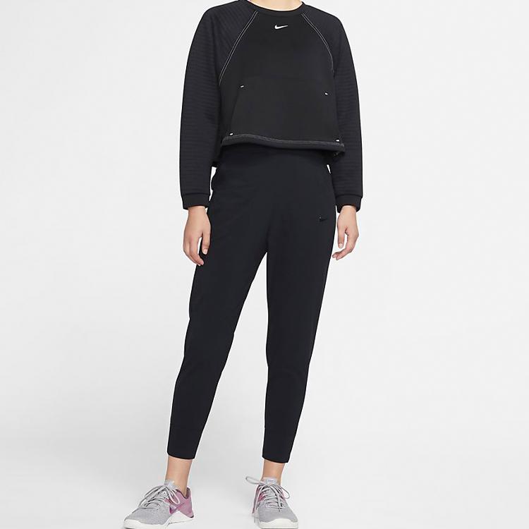 Nike Bliss Running Training Slim Fit Sports Pants Women Pants Black CU5850-010