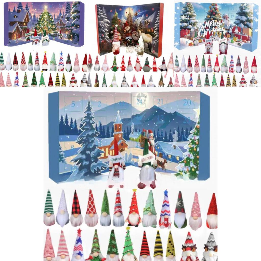 Christmas Gnome Advent Calendar Toy With Developmental Benefits For Children And Parent Interaction