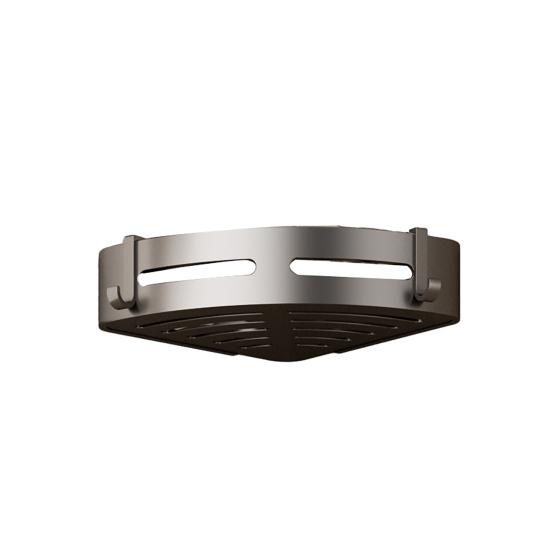 Towel Rack Foldable Wall Mounted Space Aluminum Towel Rail with Hooks Black Matte Finish Durable Rust-Resistant Bathroom Storage