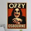 Retro Oozzy Oosbourne Band Colorful Tapestry Wall Hanging Hanging Tarot Hippie Wall Rugs Dorm Wall Art Decor