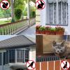 Plastic Anti Bird Spikes Pigeon Deterrent Cat Repellent Pest Control Humane Outdoor Roof Fence Ledge Guard Garden Protection