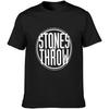 Stones Throw Records Hip Hop Lustig Unisex 100% Baumwolle Kurzarm T-Shirts Schwarz