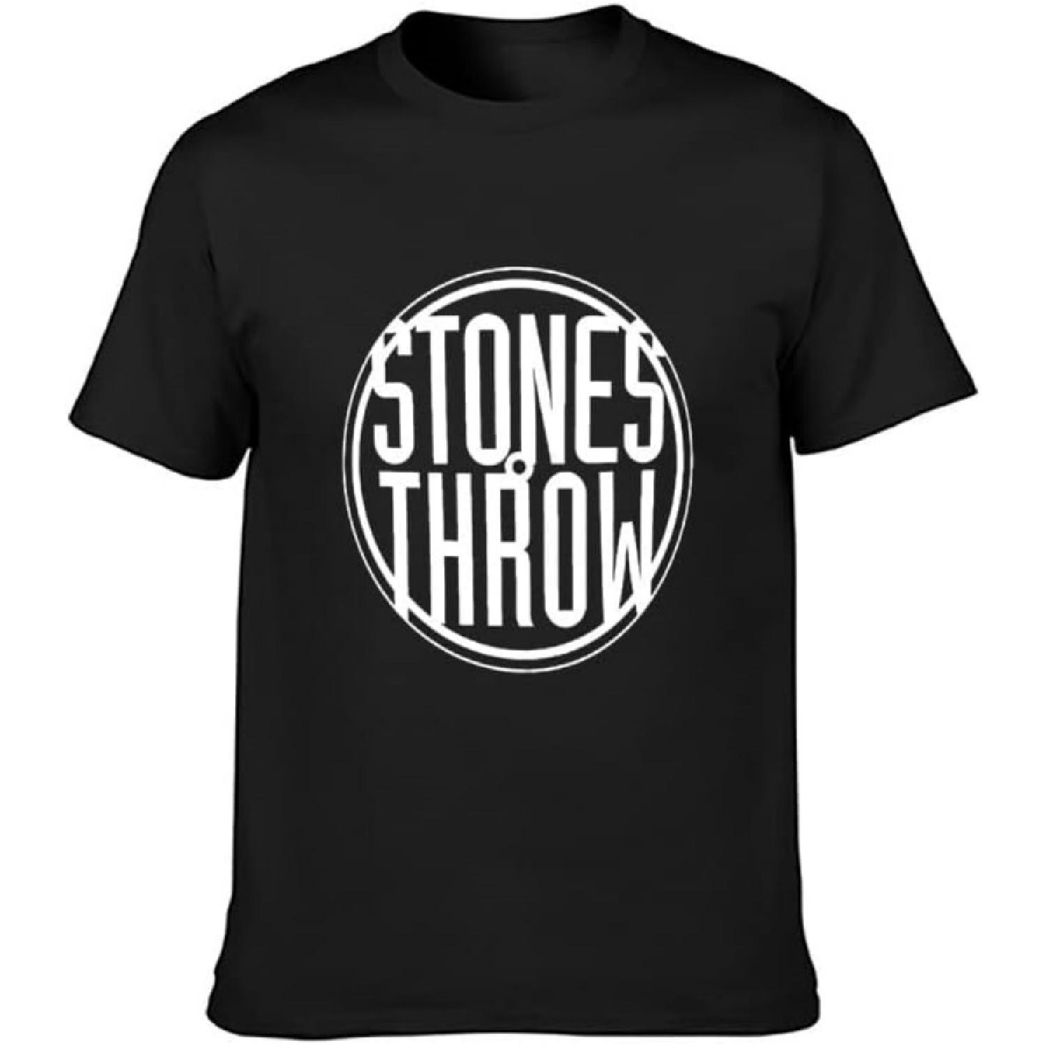 

Stones Throw Records Hip Hop Funny Unisex 100% Cotton Short-Sleeve T-Shirts Black XXXXXL різнокольоровий