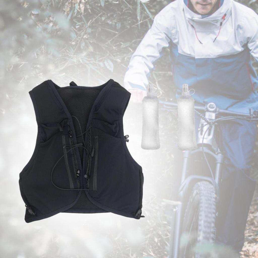 Σακίδιο Ενυδάτωσης για Άνδρες Γυναίκες με Τσέπες Τρέξιμο Πεζοπορία Αναρρίχηση