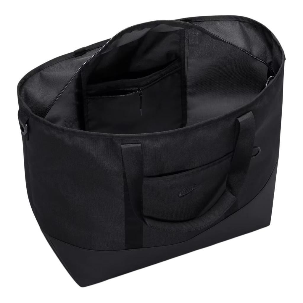 Nike Heritage 63L Polyester Tote Travel Bag Men's Black IB4366-010