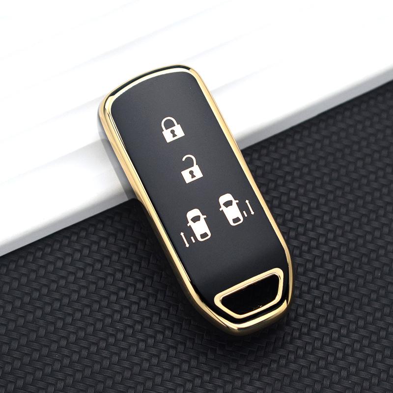 2/4 Buttons Soft Tpu Shell Fob Holder Keychain Protector For Honda N-Box N-One N-Wgn N-Van Custom Wgn Custom Key Case Cover