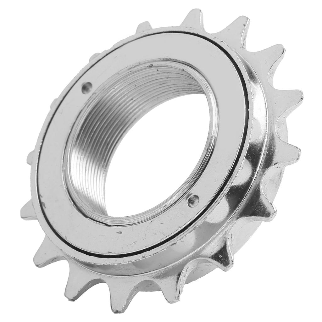 Bike Freewheel 16T Soft Sound Rotation Wear Resisting Rust Proof Durable Cycling AccessoryElectroplated Silver