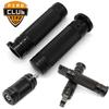 Manoplas de guidão de motocicleta + apoio para os pés + prego de pino de câmbio para Harley Sportster 883 Touring Dyna Breakout Softail V-Rod