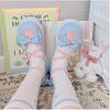 Fashion Lovely Girls Lolita Sweet Bowknots Platform Shoes,Students Cute Small Bell Heart Shaped Straps Flat Elevator Shoes Mary Janes