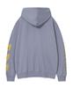 Wacky Willy Kiki Triple Dyed Zip-Up Hoodie Blue