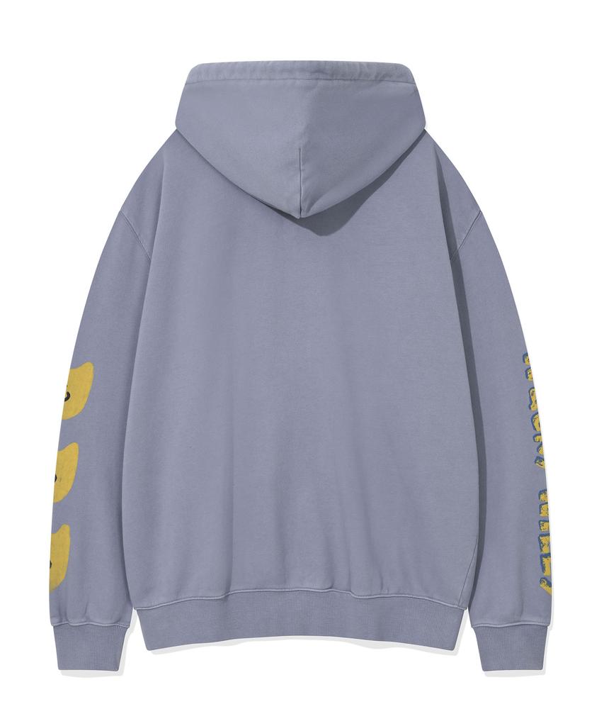 Wacky Willy Kiki Triple Dyed Zip-Up Hoodie Blue