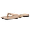 Women's Heels Flip Flops Square Toe Low Heels Comfortable Summer Sandals for Casual