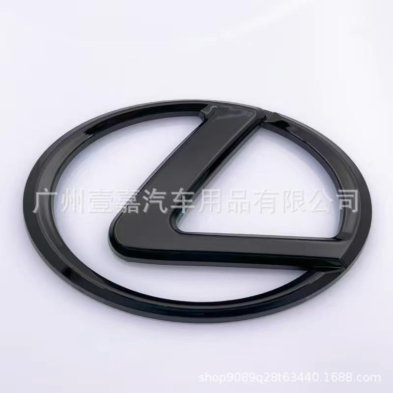 10-16cm Pasted Front Grille Rear Trunk Badge Replacement Sticker for Lexus GS GX IS LS LX NX RX RX300 Ct200 IS250 ES ES200 IS300