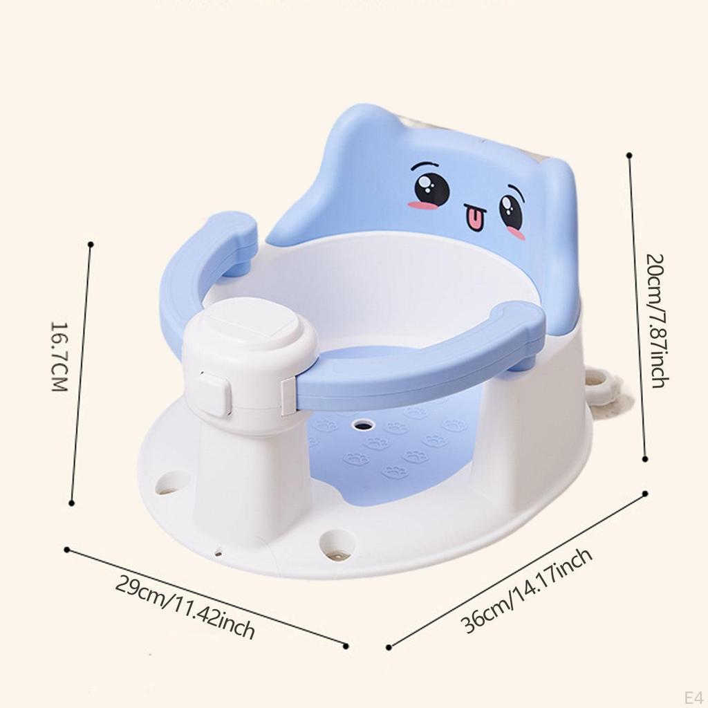 Baby Bath Tub Seat Infant Chair for Sitting Up 6 Months and Gray
