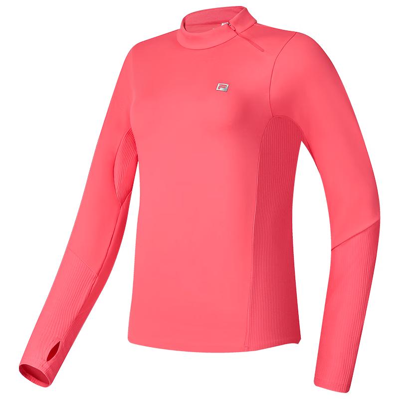 

FILA Women s Slim Fit Mock Neck Long Sleeve Knit Top S
