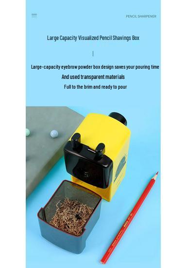 Chinese Hand-Crank Large-Diameter Pencil Sharpener for Thick and Triangle Pencils