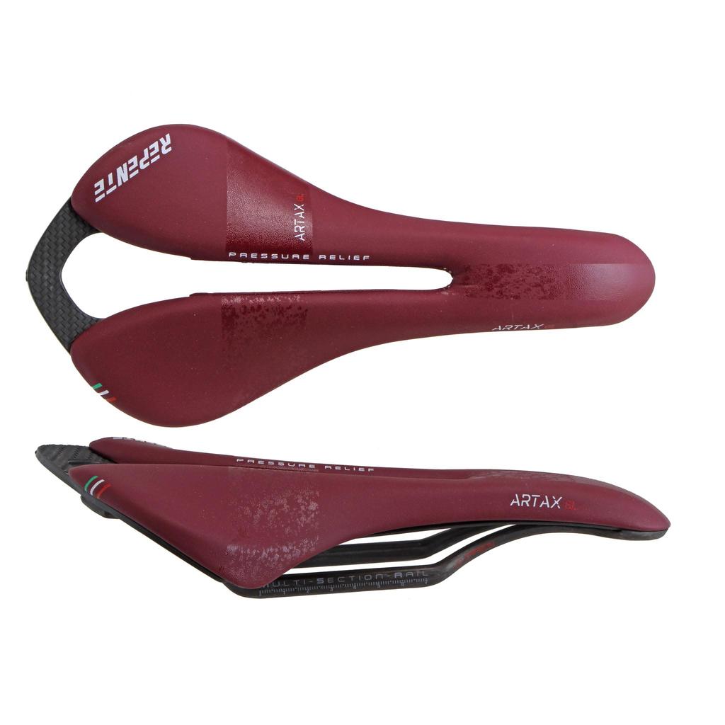 Repente Artax GL Roter Schlamm Fahrradsattel 275mm x 132mm (RLS-kompatibles Modell)