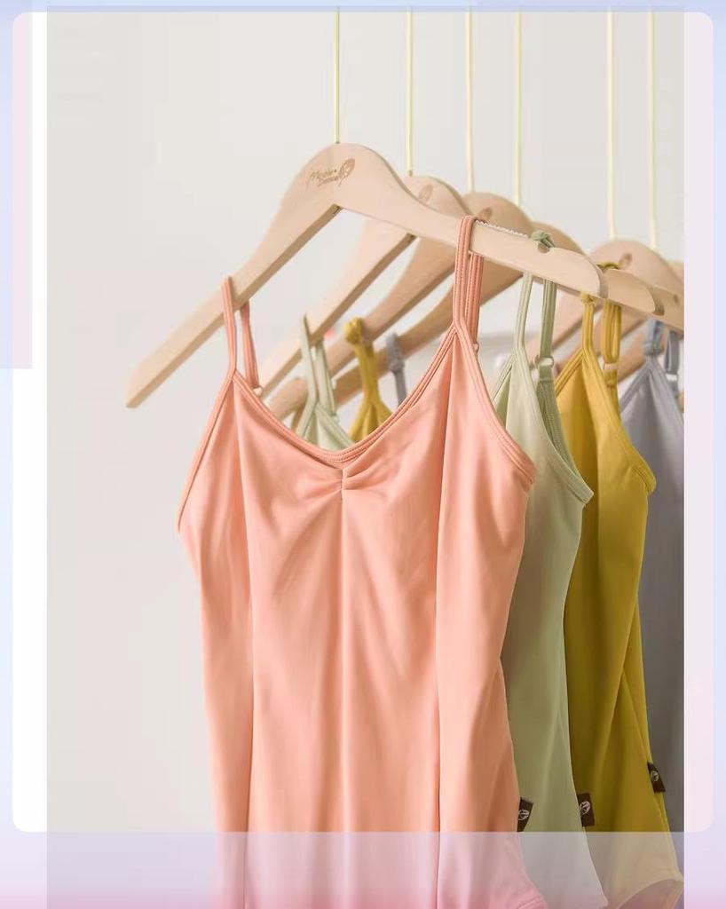 Dámský trikot s vysokým pasem Jasmine Dancewear pro balet a gymnastiku