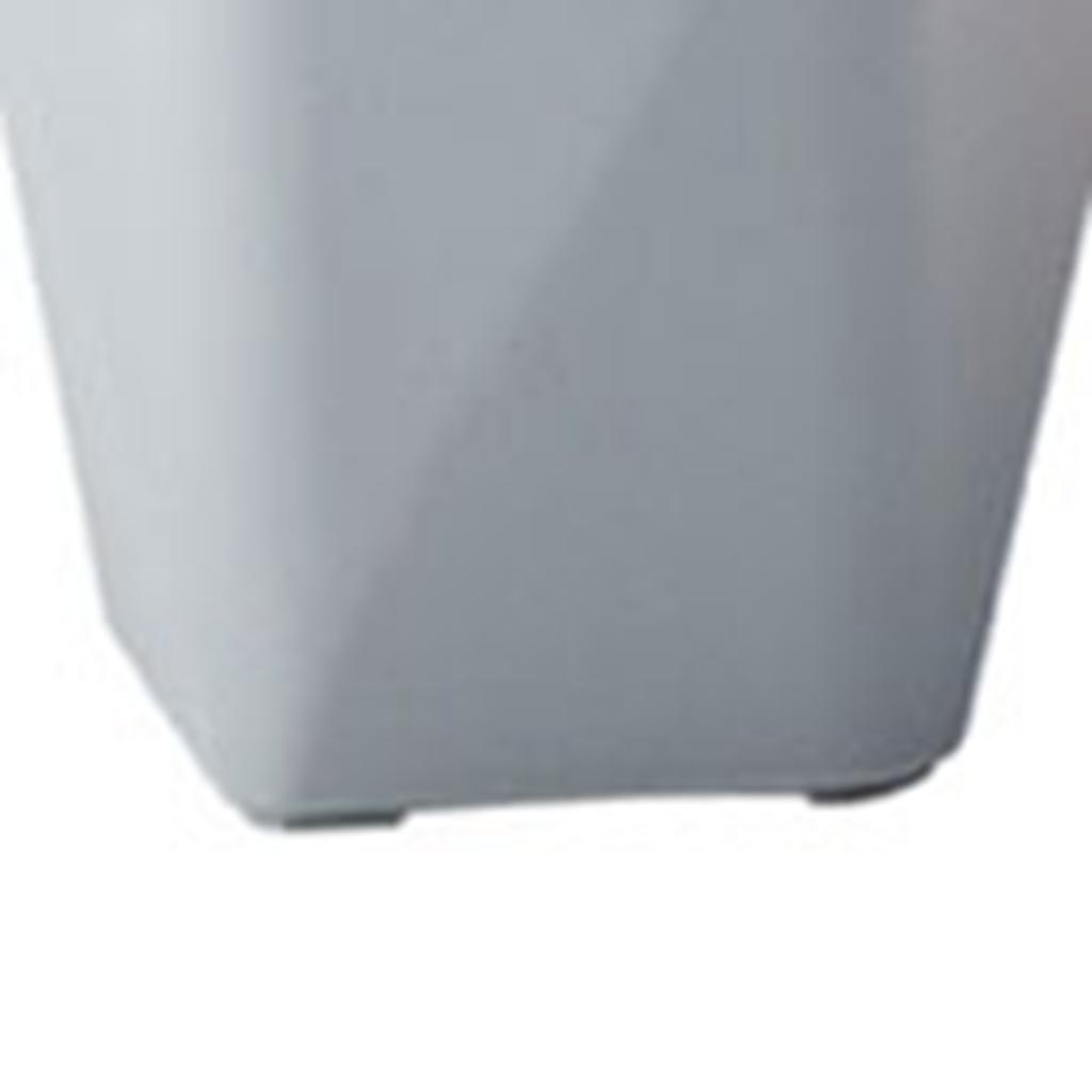 6 STÜCK Pflanzgefäß Kunststoff Blumentopf Blumenbehälter mit verdicktem Untersetzer für Innen- und Außenbereich Garten