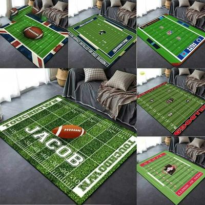 American Football Court Carpet for Living Room Bedroom Decor Kid Kitchen Non-slip Floor Mat Alfombra Leisure Balcony Floor Mat