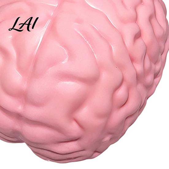 Brain Sensory Toy 1/2Pcs Giant Simulation Squeeze Stress Relief Pink Decompression Slow