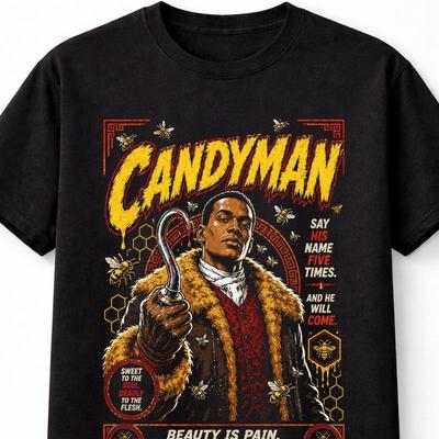 CandyUnisex Horror Movie Gothic Slasher Graphic Unisex TShirt