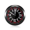 Universal Pocket Stick-On Clock Car Dashboard Clock Quartz Luminous Clock