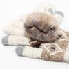 Adult Winter Hat Scarf and Gloves Set, 3-Piece Thick Thermal Outdoor Accessories