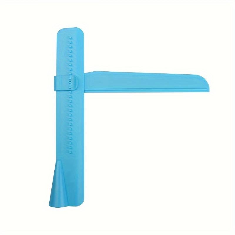 

1 Set of Cake Adjustable Height Scraper, Cake Top Decoration Tool, Spatula, Cream Baking Utensils for DIY Baking синій