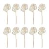 Wooden Wildflower Decors,Wood Flower Cutout for DIY Crafts,Wall Decors Hanging Florals Sculpture Wildflower Stems