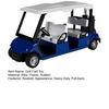 Die-cast Golf Cart Toy 0.0555555555555556 Scale Alloy Golf Cart Model