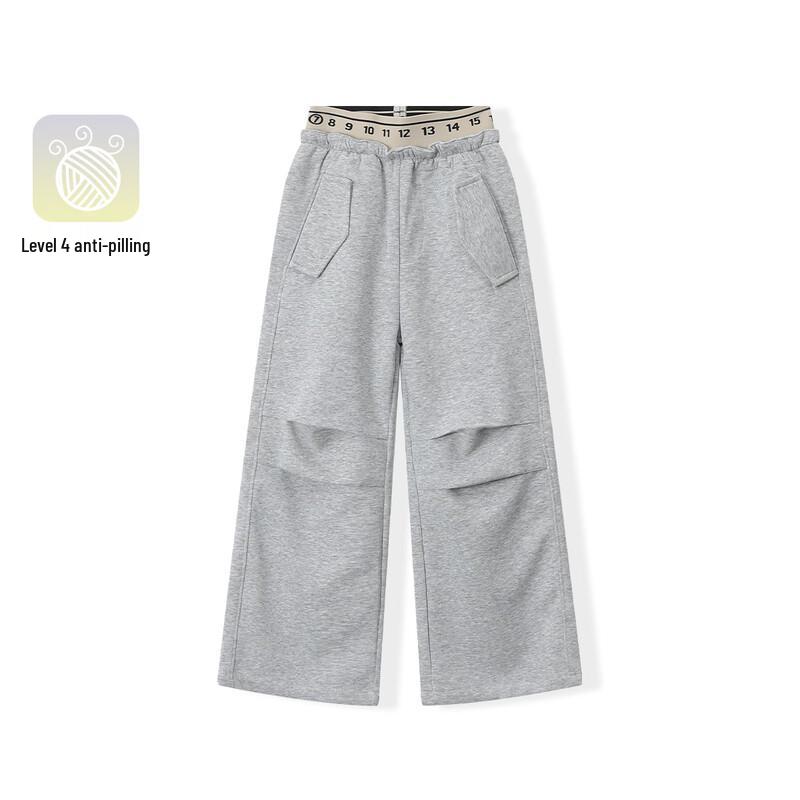 

Montagut Girls Spring/Autumn Straight-Leg Casual Trousers 130
