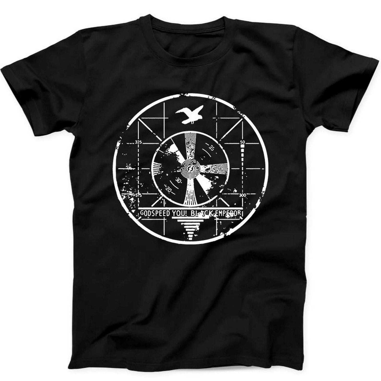 Godspeed You Black Bird Emperor Music Gift Tee Black T Shirt B101 S