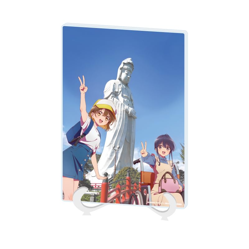 ТВ Аниме  На Нарэ Хана Нарэ  01 Каната и Мегуми [Официальная Иллюстрация] Акриловая Арт-Доска [Размер A5]