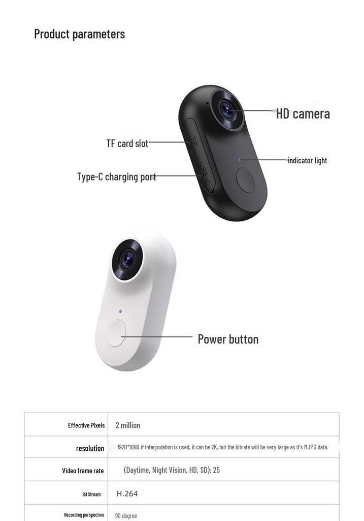 Pet View Camera: Cat & Dog Chest Collar Camera Recorder