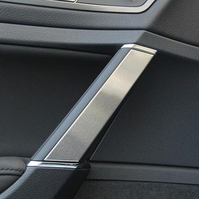 Stainless Steel Inner Door Armrest Handle Cover Trim Sticker for Volkswagen VW Golf 7 7.5 MK7 MK7.5 2012 -