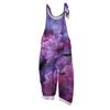 Women's Jumpsuit  Print Casual Loose Vintage Shoulder Strap Cotton Linen