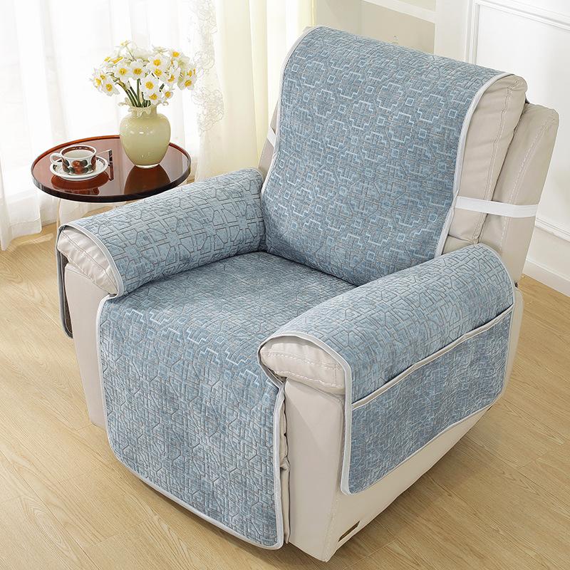 Polštář na křeslo s opěrkou, protiskluzový, žinylkový, Jiugongge, pro jednoho, manikúra, integrovaný potah, látkový potah, potah